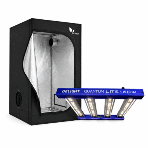 Kit Indoor Base 80x80 con Panel LED Quantum Lite 160W