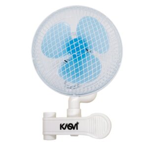 Ventilador Clip Fan Pinza Oscilante 22cm 20W Kasvi